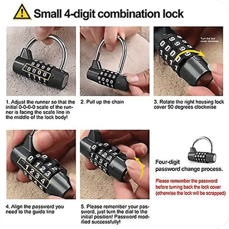 4digit combination 004